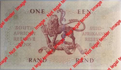 1962-1965 G Rissik 1 Rand PCG Graded GEM UNC 66 EPQ