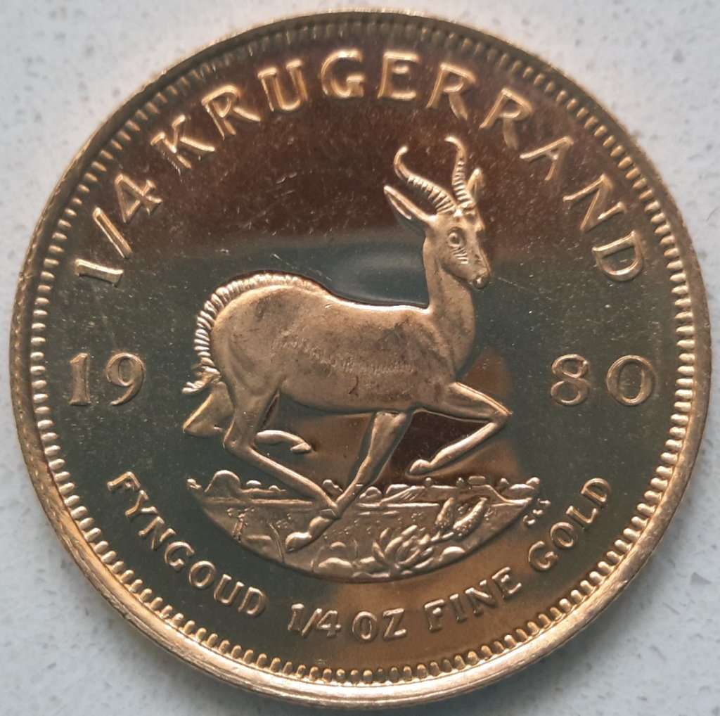 1980 ¼ oz KRUGERRAND