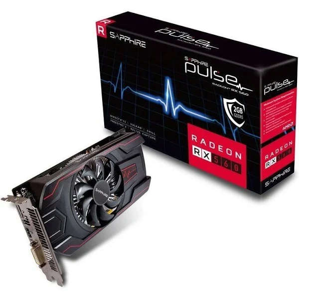 Sapphire Pulse Radeon RX 560 2GB OC