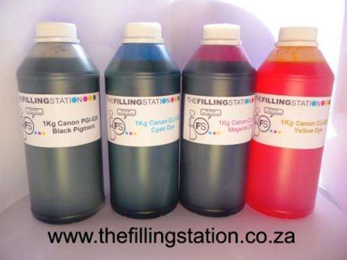 Bulk Desktop Ink for cartridge refilling - 1Kg bottles