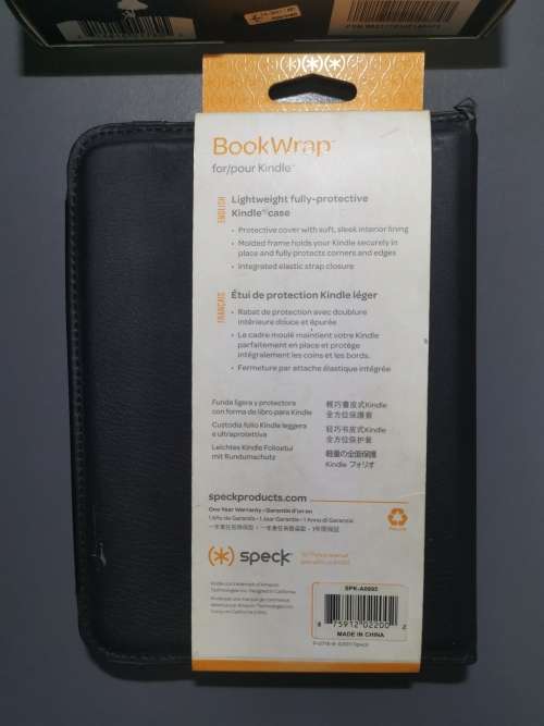 Kindle WiFi e ink. With a free Speck cover.