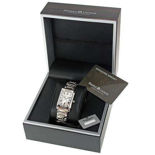 MAURICE LACROIX! Made in Switzerland Luxurious Brand New Stainless Steel Gentlemens Watch with Date
