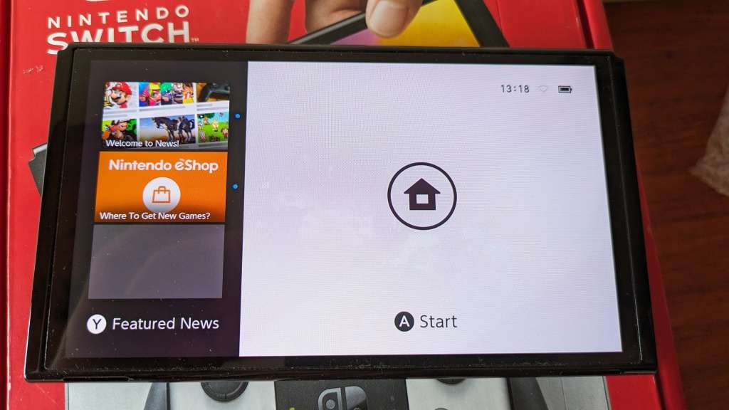 Nintendo Switch OLED White Unsealed