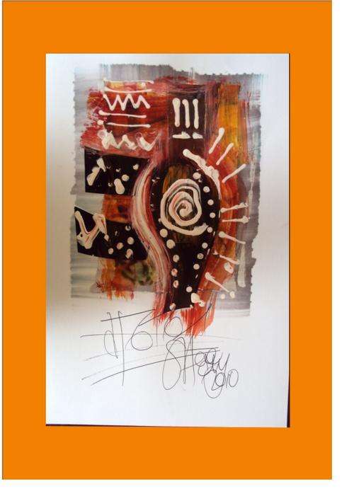 shane harty abstract.21x29 R58postage @R1.00 or R28@R50more