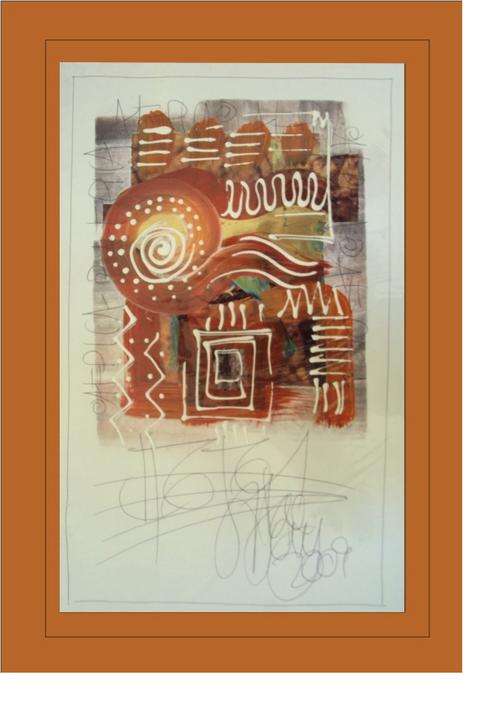 Abstract shane harty 29x52 and R58 postage