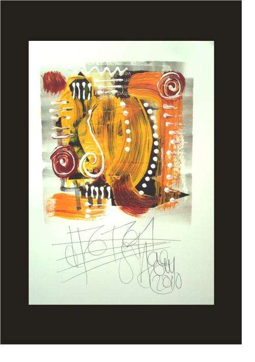 Shane Harty abstract 21x29 A4   R58 postage at R1.00 or R28  postage at R50 and more