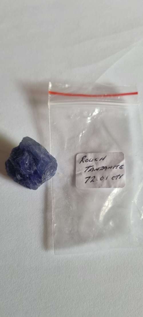 TANZANITE ROUGH 72.01ct