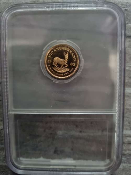 GOLD KRUGERRAND 1983 1/10 OZ