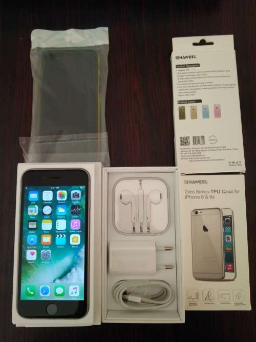 Space Grey Apple iPhone 6 16GB + FREE EXTRAS!!