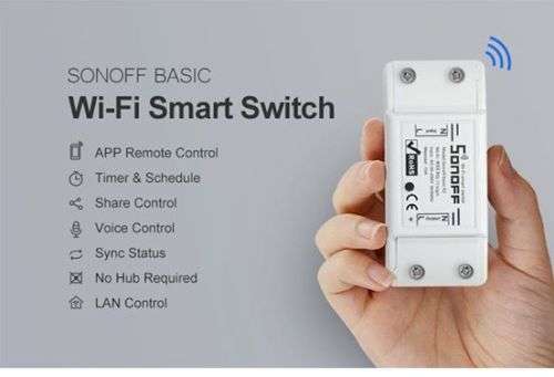 Sonoff Basic - 10A Smart Home WiFi Switch