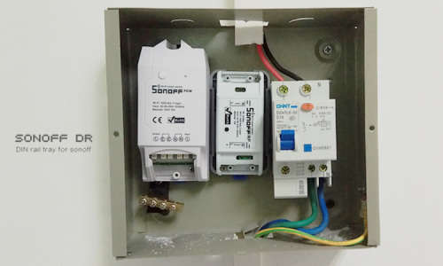 Sonoff DR - Sonoff DIN Rail Tray