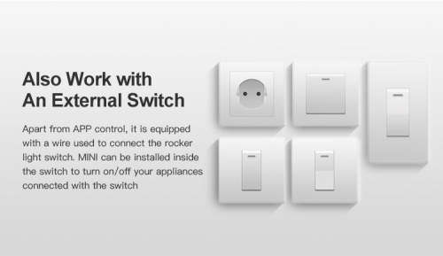 Sonoff Mini Wi-Fi DIY 2-Way Smart Switch
