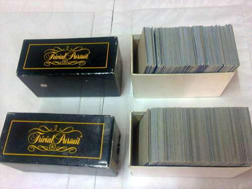 AFRIKAANS TRIVIAL PURSUIT CARDS ONLY