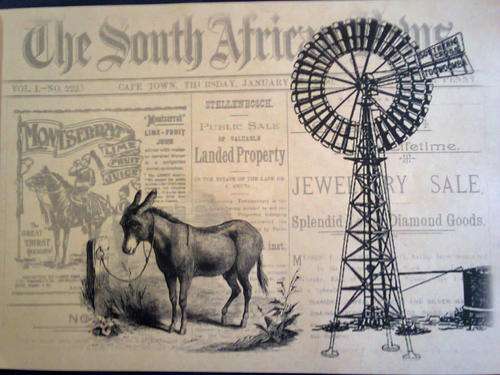 SET OF 20 DISPOSABLE TABLE MATS WINDMILL DESIGNS, CAN BE FRAMED