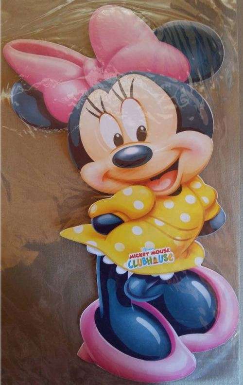 Minnie Mouse party wall cut out- Great for decor: +-20CM