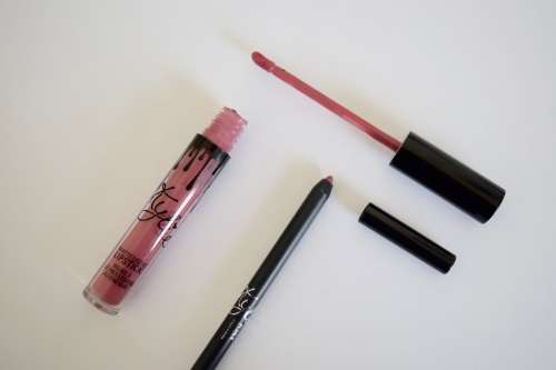 Kylie Jenner Matte Liquid lipstick & lip liner- POSIE K