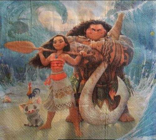 Moana party serviettes (10)