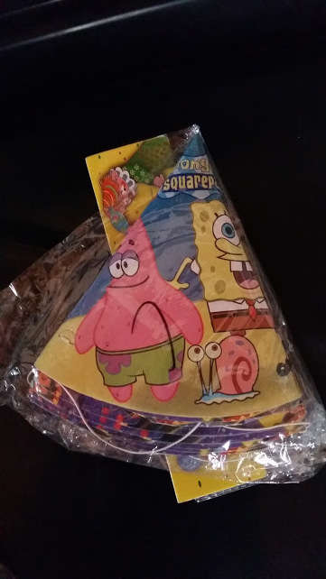 Spongebob party hats(10)