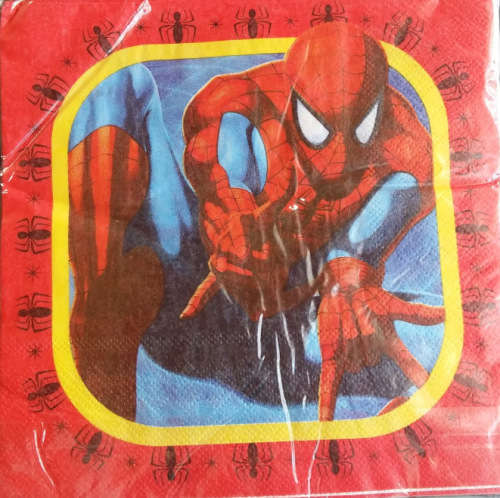 Spiderman serviettes(10)