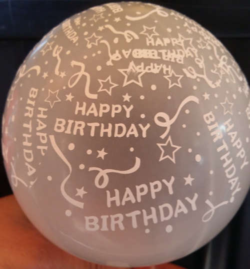 Happy birthday printed balloons (10)