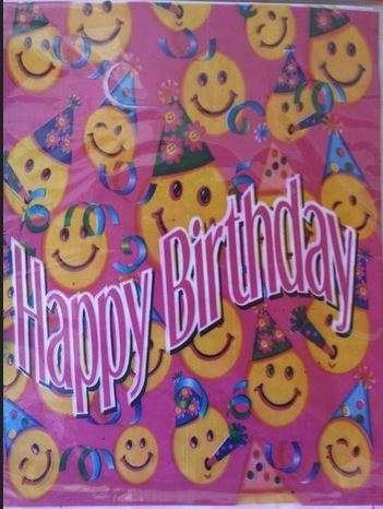 Happy birthday loot bags