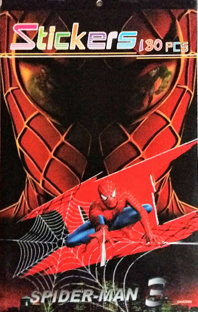 Spiderman sticker book(130 stickers)