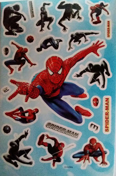 Spiderman sticker book(130 stickers)