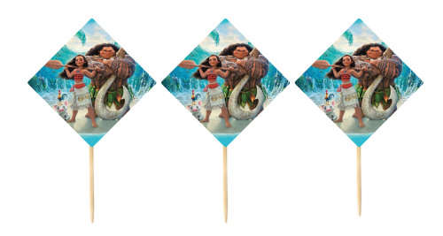 Moana party straws(10)