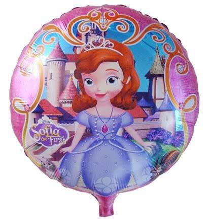 Sofia the First party foil balloon- 45cm