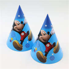 Mickey mouse party hats (10)