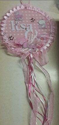 Baby shower hanging decor