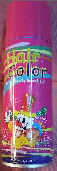 Temporary hair colour - Pink