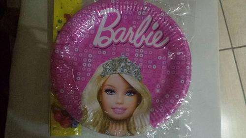 Barbie party plates(10)