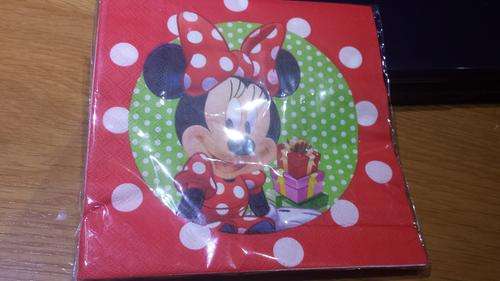 Minnie mouse party serviettes(10)