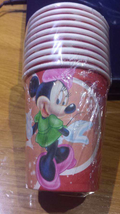 Minnie mouse party cups(10)