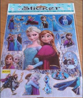 Frozen Sticker Sheet