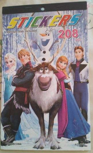 Frozen Sticker book(208 stickers)