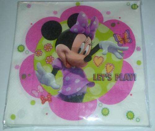 Minnie mouse party serviettes(10)