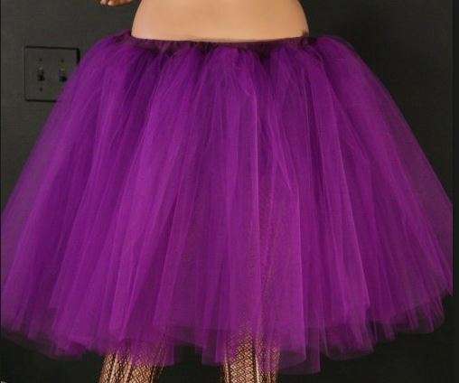 Adult tutu skirt: PURPLE