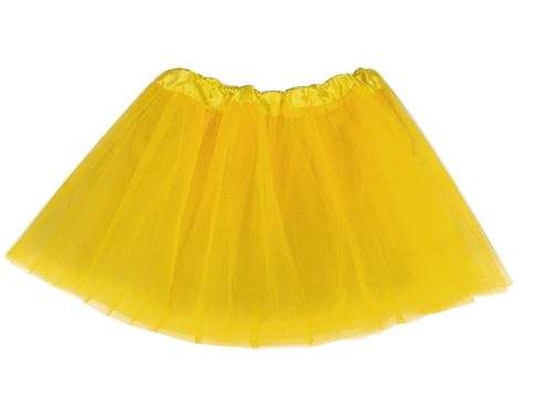Adult tutu skirt: YELLOW- 40cm length