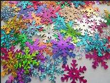 Snowflake confetti-Perfect for Frozen party- Assorted colours