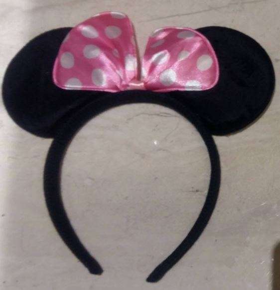 Minnie mouse ellisband- LIGHT PINK