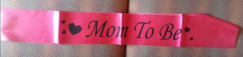 Baby Shower Mom to be sash- PINK