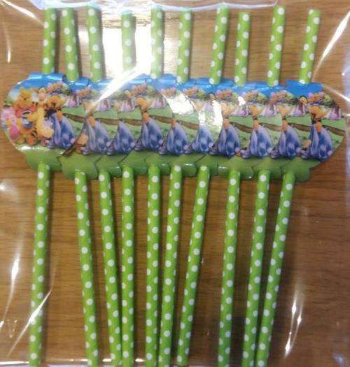 Winnie the Pooh party Straws- 10 per pack