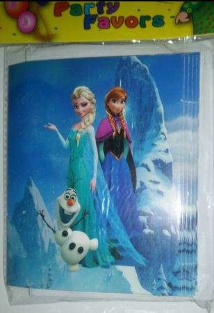 Frozen party invitations(10)