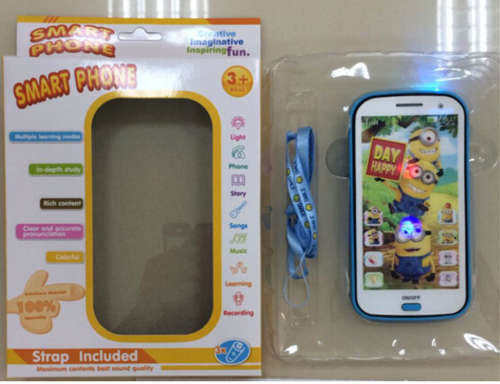 Minions/Despicable Me Smart Phone-Kids Toy Mobile phone-Learning device Music Song ABC