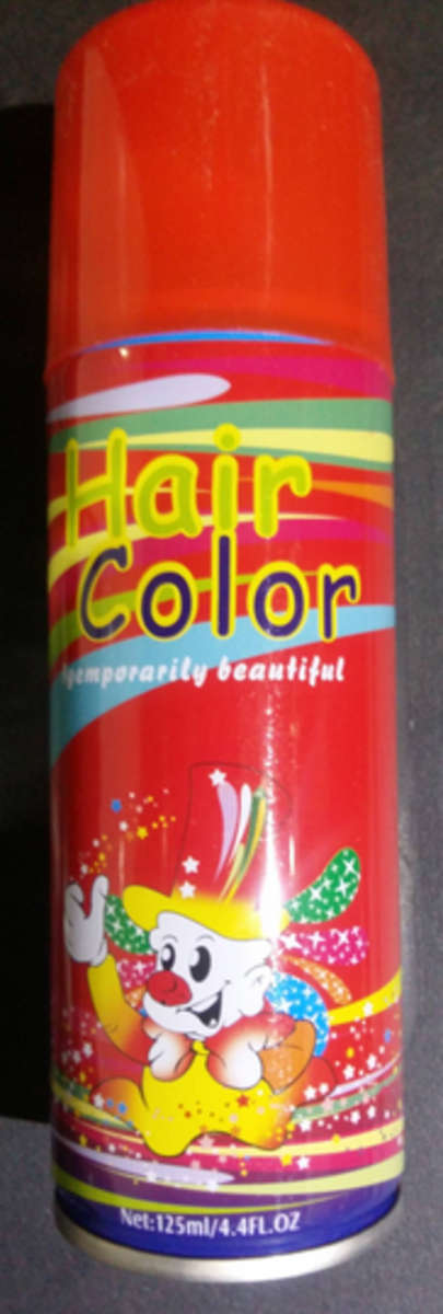 Temporary Hair Colour/ hairspray- FIRE RED (125ml)
