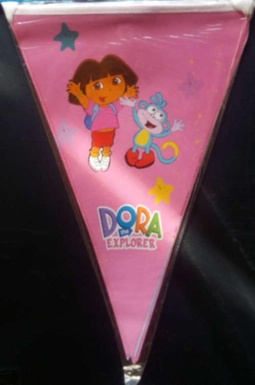 Dora party Triangle/flag Banner