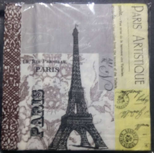Paris party with eiffel tower serviettes- 20 per pack