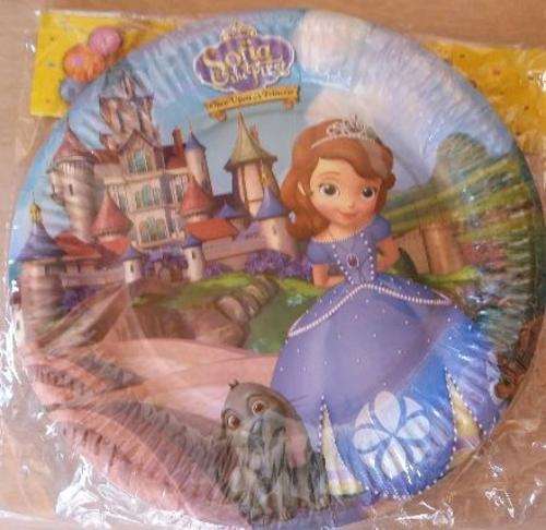Sofia the first party plates (10)